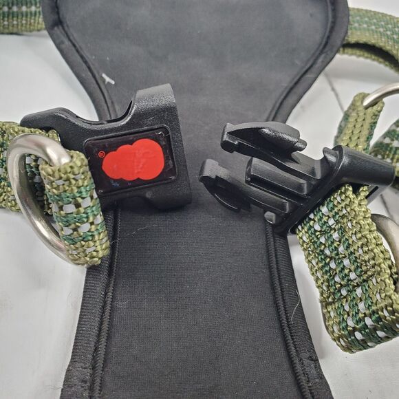 KONG Dog Harness, Comfort + Reflective Padded Green Size Large - Picture 11 of 12